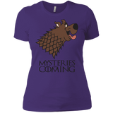 T-Shirts Purple Rush/ / X-Small Mysteries Are Coming Women's Premium T-Shirt