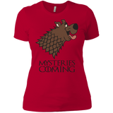 T-Shirts Red / X-Small Mysteries Are Coming Women's Premium T-Shirt