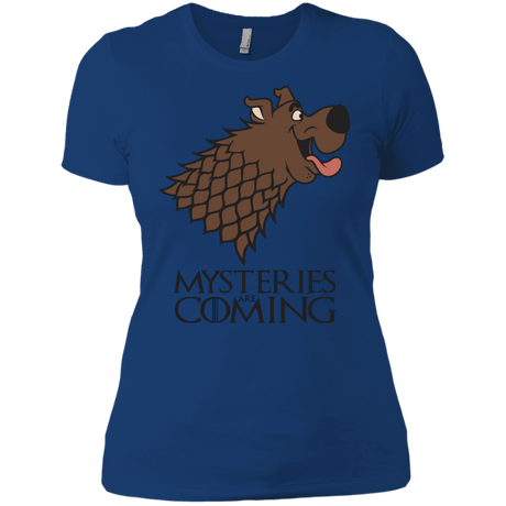 T-Shirts Royal / X-Small Mysteries Are Coming Women's Premium T-Shirt