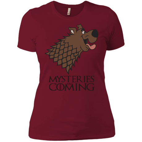 T-Shirts Scarlet / X-Small Mysteries Are Coming Women's Premium T-Shirt