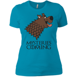 T-Shirts Turquoise / X-Small Mysteries Are Coming Women's Premium T-Shirt