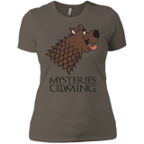 T-Shirts Warm Grey / X-Small Mysteries Are Coming Women's Premium T-Shirt
