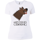 T-Shirts White / X-Small Mysteries Are Coming Women's Premium T-Shirt
