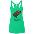 T-Shirts Envy / X-Small Mysteries Are Coming Women's Triblend Racerback Tank