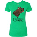 T-Shirts Envy / S Mysteries Are Coming Women's Triblend T-Shirt