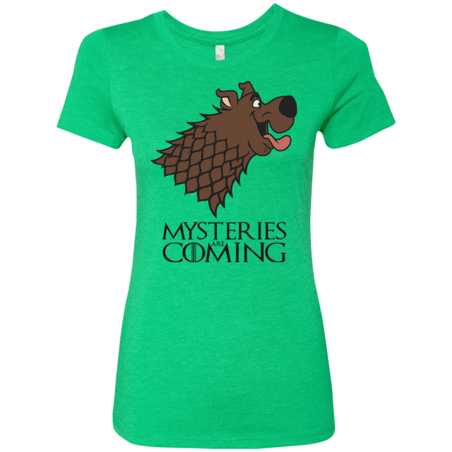 T-Shirts Envy / S Mysteries Are Coming Women's Triblend T-Shirt
