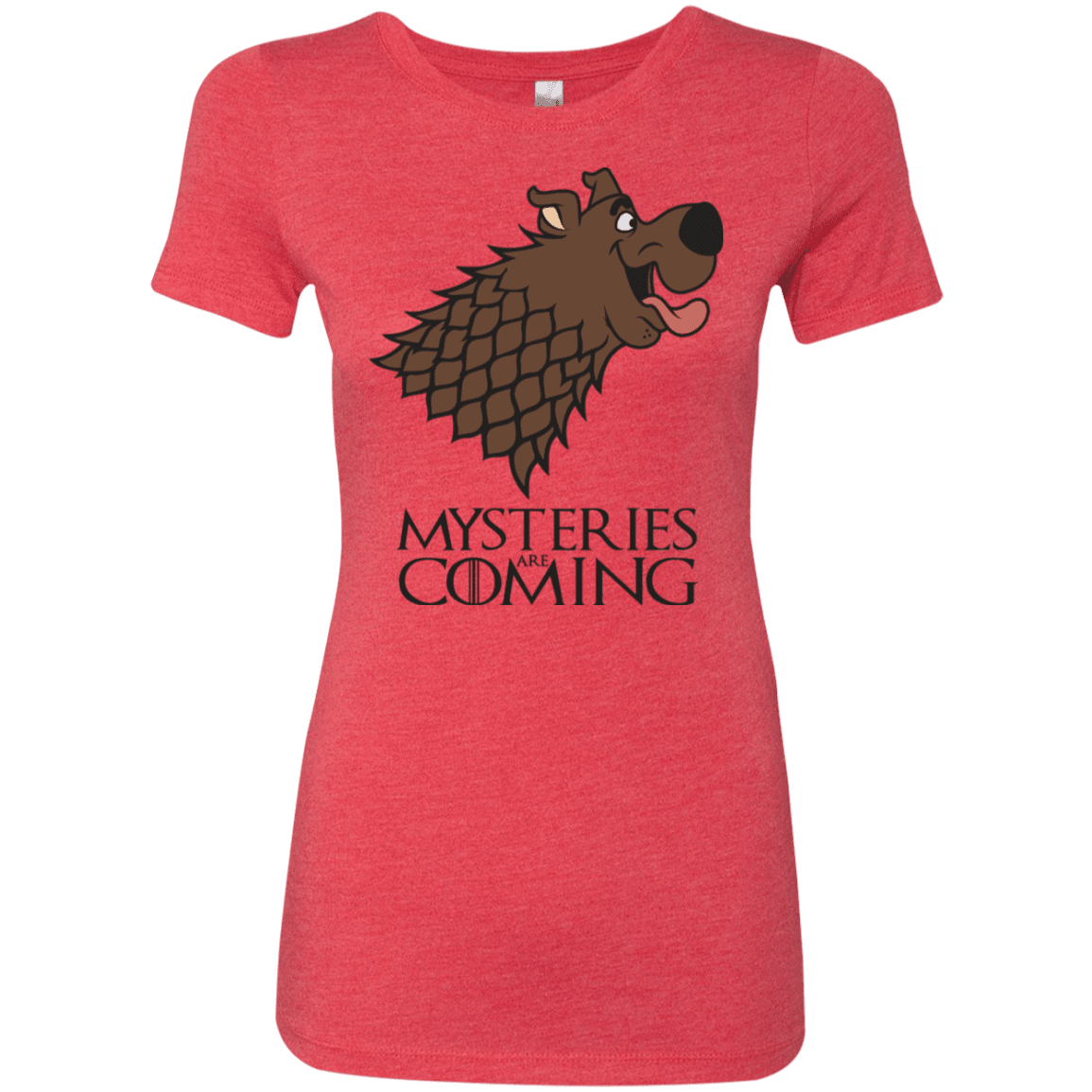 T-Shirts Vintage Red / S Mysteries Are Coming Women's Triblend T-Shirt