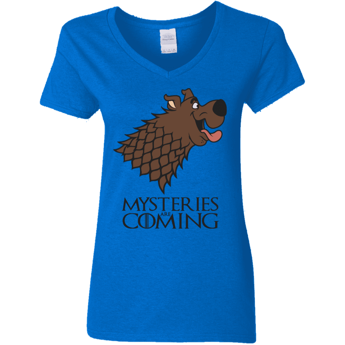 T-Shirts Royal / S Mysteries Are Coming Women's V-Neck T-Shirt