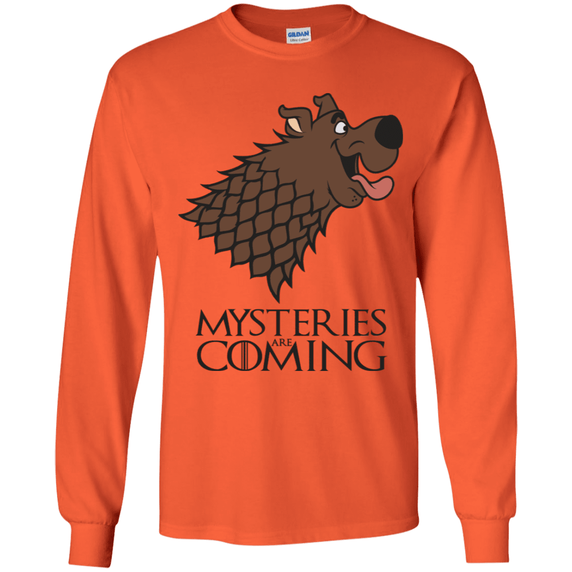 T-Shirts Orange / YS Mysteries Are Coming Youth Long Sleeve T-Shirt