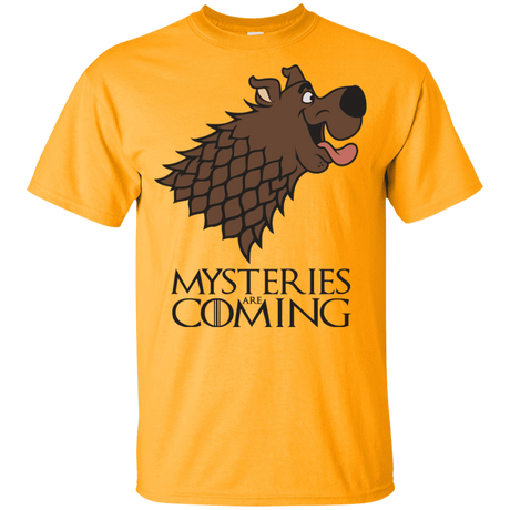 T-Shirts Gold / YXS Mysteries Are Coming Youth T-Shirt