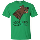 T-Shirts Irish Green / YXS Mysteries Are Coming Youth T-Shirt