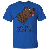 T-Shirts Royal / YXS Mysteries Are Coming Youth T-Shirt