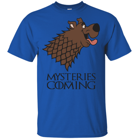 T-Shirts Royal / YXS Mysteries Are Coming Youth T-Shirt