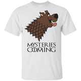 T-Shirts White / YXS Mysteries Are Coming Youth T-Shirt