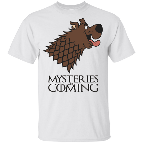 T-Shirts White / YXS Mysteries Are Coming Youth T-Shirt