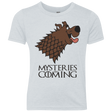 T-Shirts Heather White / YXS Mysteries Are Coming Youth Triblend T-Shirt