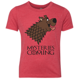 T-Shirts Vintage Red / YXS Mysteries Are Coming Youth Triblend T-Shirt