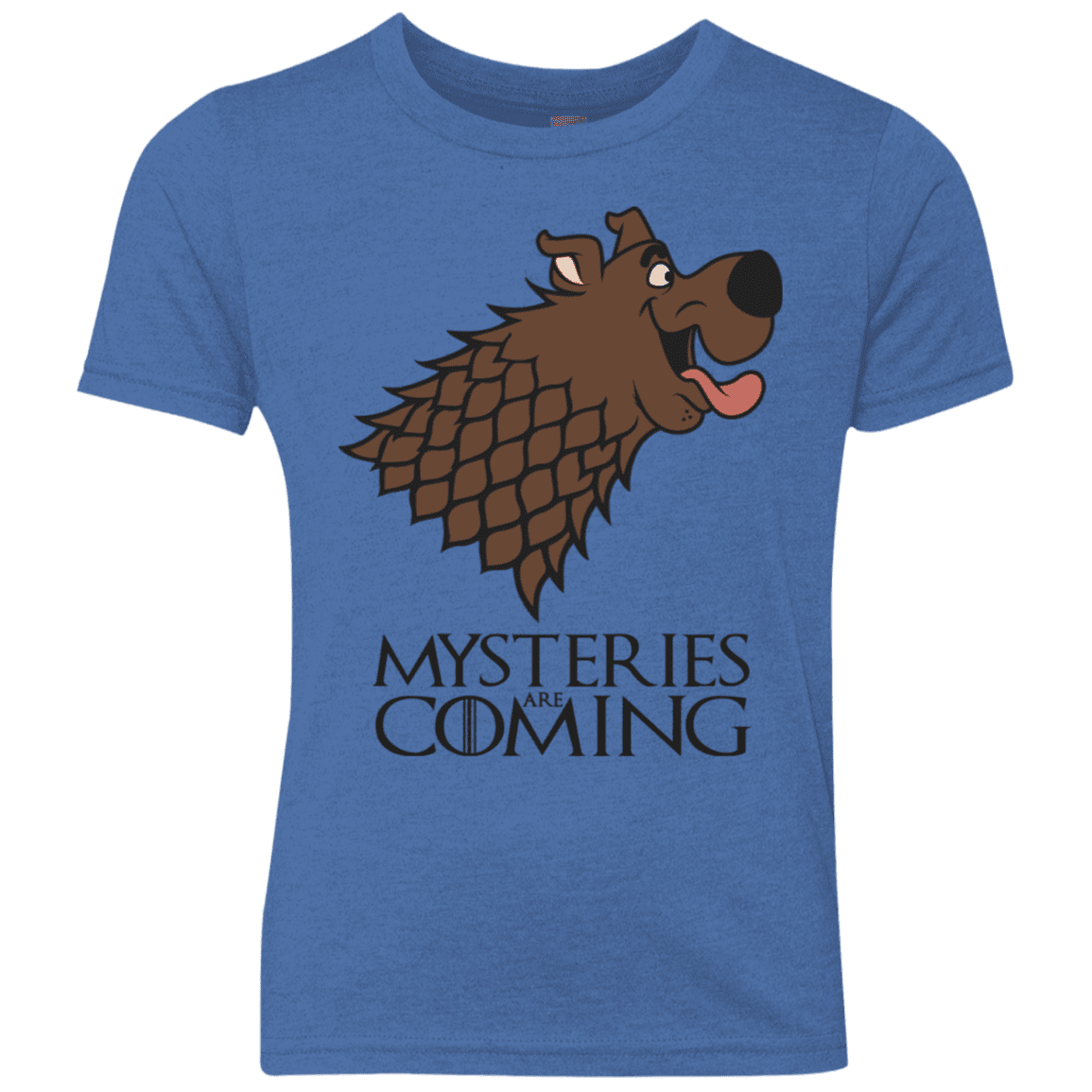 T-Shirts Vintage Royal / YXS Mysteries Are Coming Youth Triblend T-Shirt