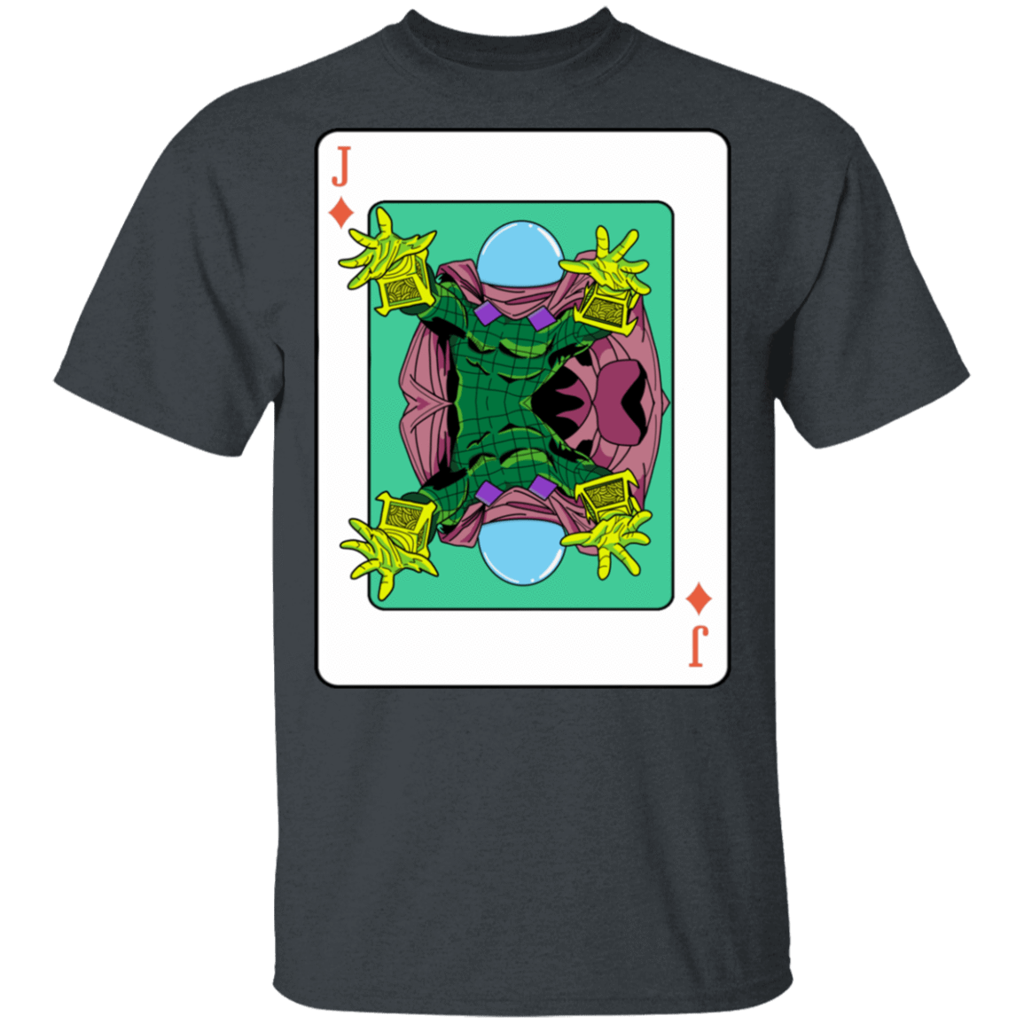 T-Shirts Dark Heather / S Mysterio Card T-Shirt