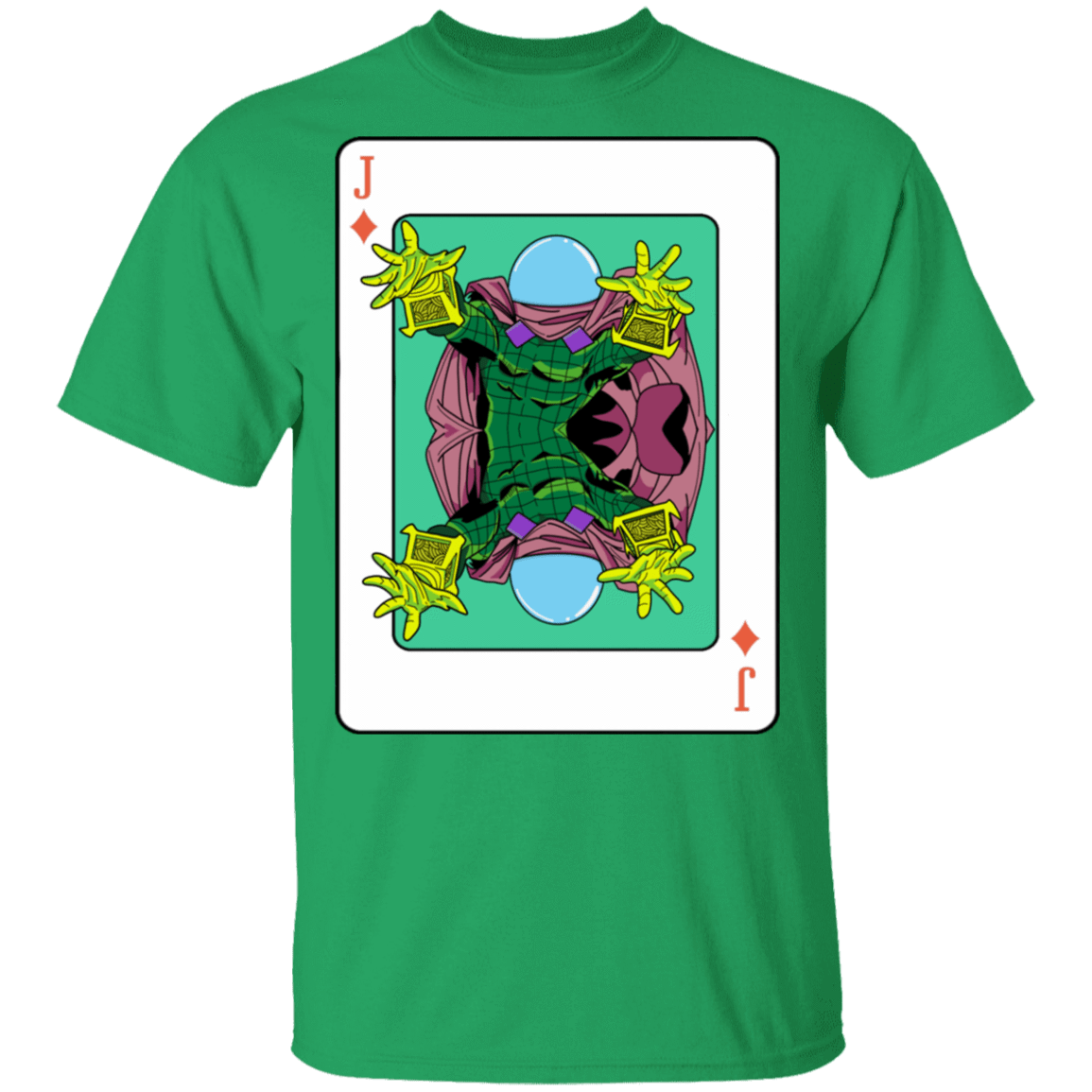 T-Shirts Irish Green / S Mysterio Card T-Shirt