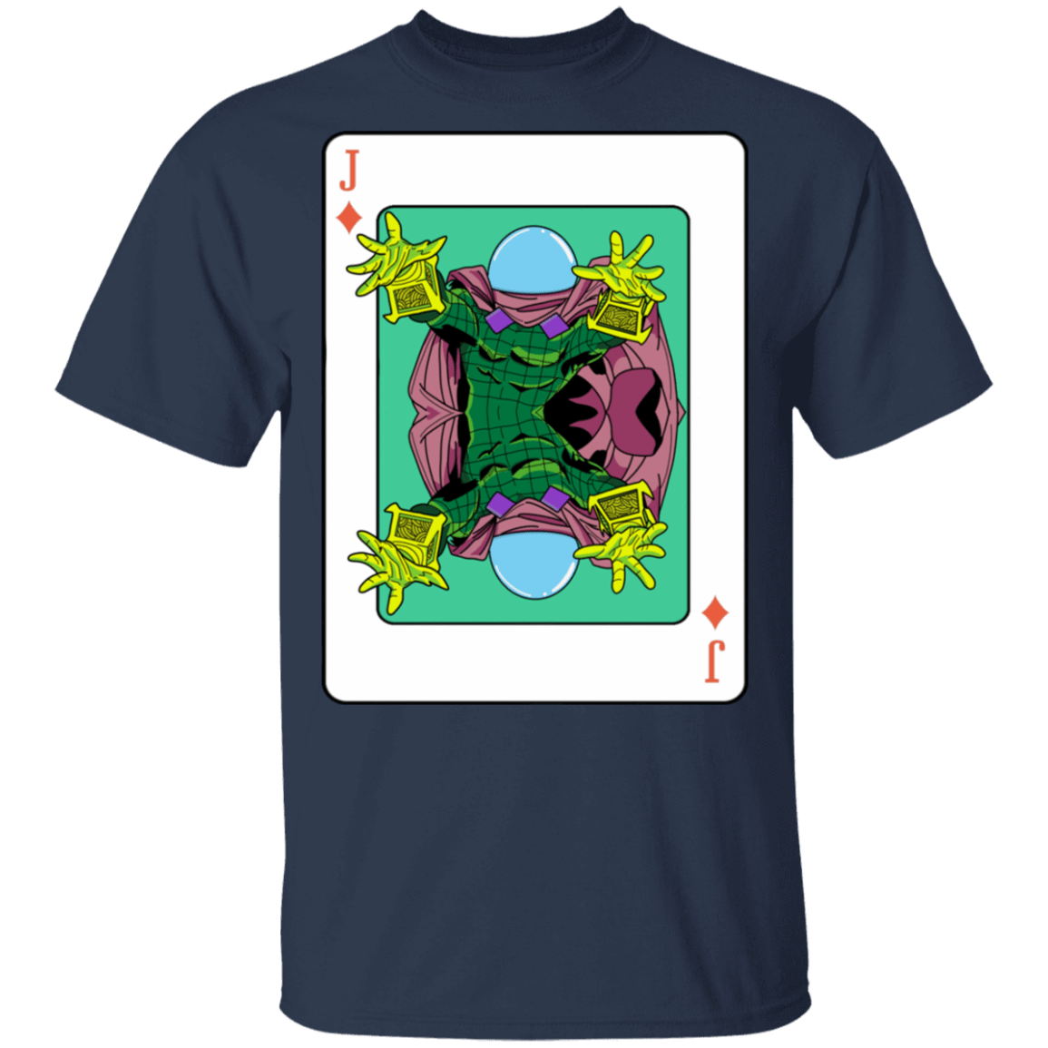 T-Shirts Navy / S Mysterio Card T-Shirt