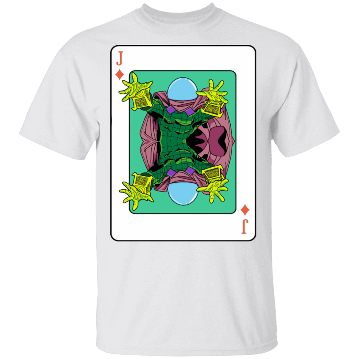 T-Shirts White / S Mysterio Card T-Shirt