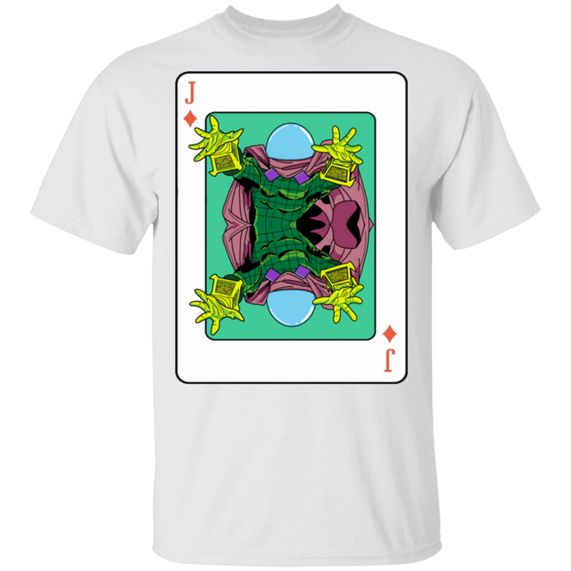 T-Shirts White / S Mysterio Card T-Shirt