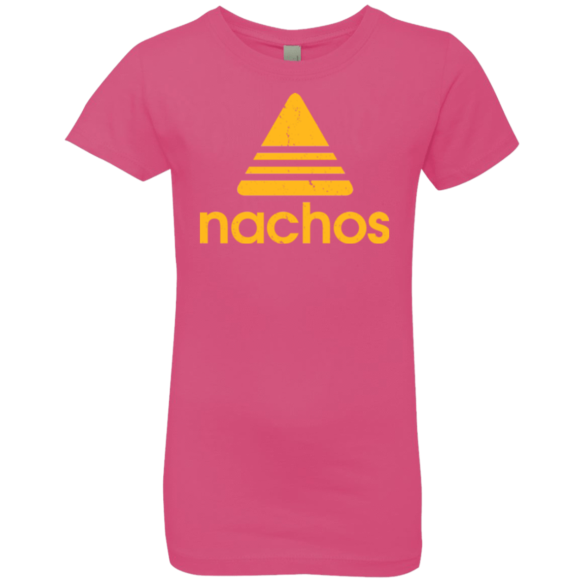 T-Shirts Hot Pink / YXS Nachos Girls Premium T-Shirt