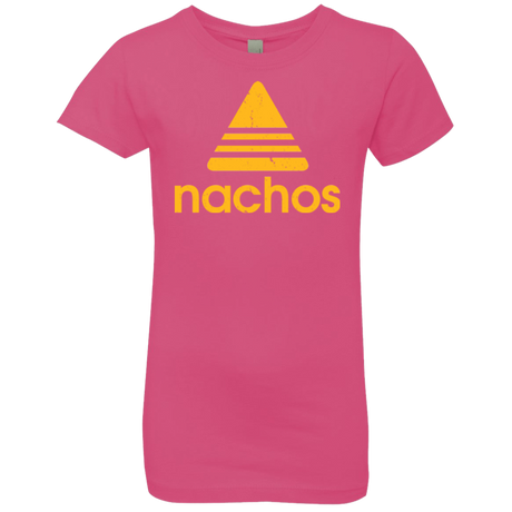 T-Shirts Hot Pink / YXS Nachos Girls Premium T-Shirt