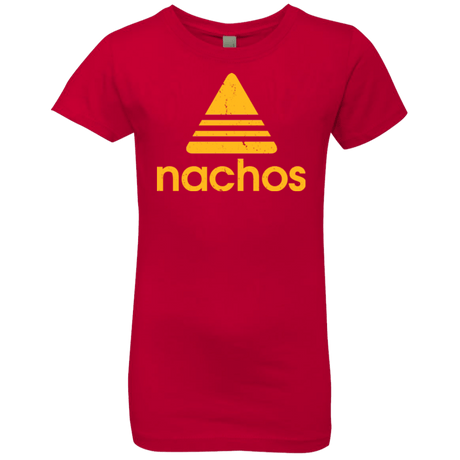 T-Shirts Red / YXS Nachos Girls Premium T-Shirt