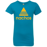 T-Shirts Turquoise / YXS Nachos Girls Premium T-Shirt