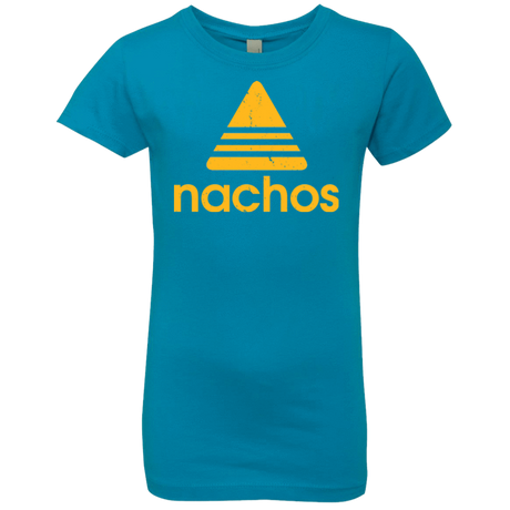T-Shirts Turquoise / YXS Nachos Girls Premium T-Shirt