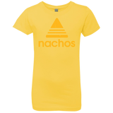 T-Shirts Vibrant Yellow / YXS Nachos Girls Premium T-Shirt
