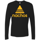 T-Shirts Black / Small Nachos Men's Premium Long Sleeve