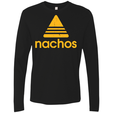 T-Shirts Black / Small Nachos Men's Premium Long Sleeve