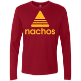T-Shirts Cardinal / Small Nachos Men's Premium Long Sleeve