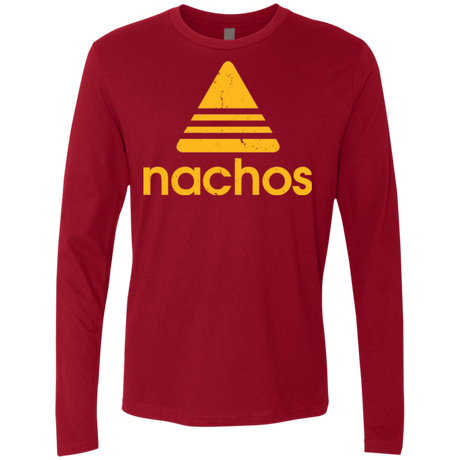 T-Shirts Cardinal / Small Nachos Men's Premium Long Sleeve