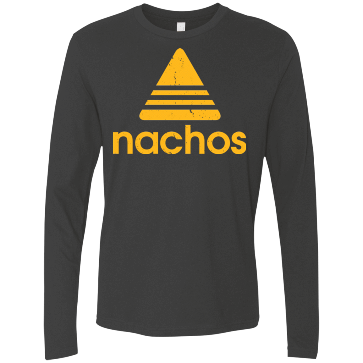 T-Shirts Heavy Metal / Small Nachos Men's Premium Long Sleeve