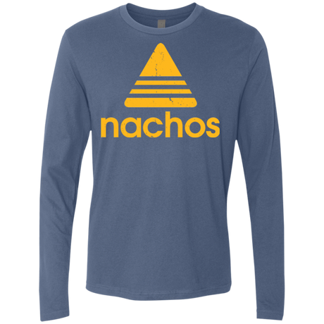 T-Shirts Indigo / Small Nachos Men's Premium Long Sleeve