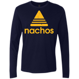 T-Shirts Midnight Navy / Small Nachos Men's Premium Long Sleeve