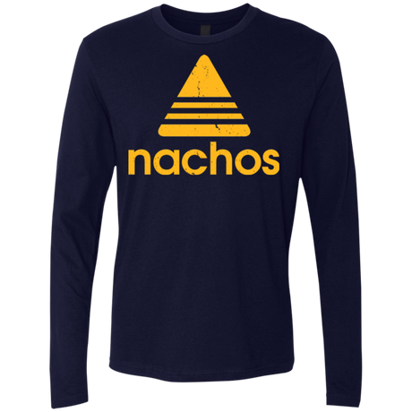 T-Shirts Midnight Navy / Small Nachos Men's Premium Long Sleeve