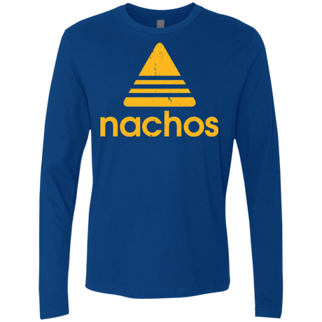 T-Shirts Royal / Small Nachos Men's Premium Long Sleeve