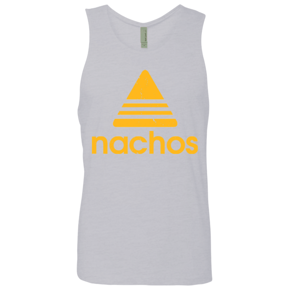 T-Shirts Heather Grey / Small Nachos Men's Premium Tank Top