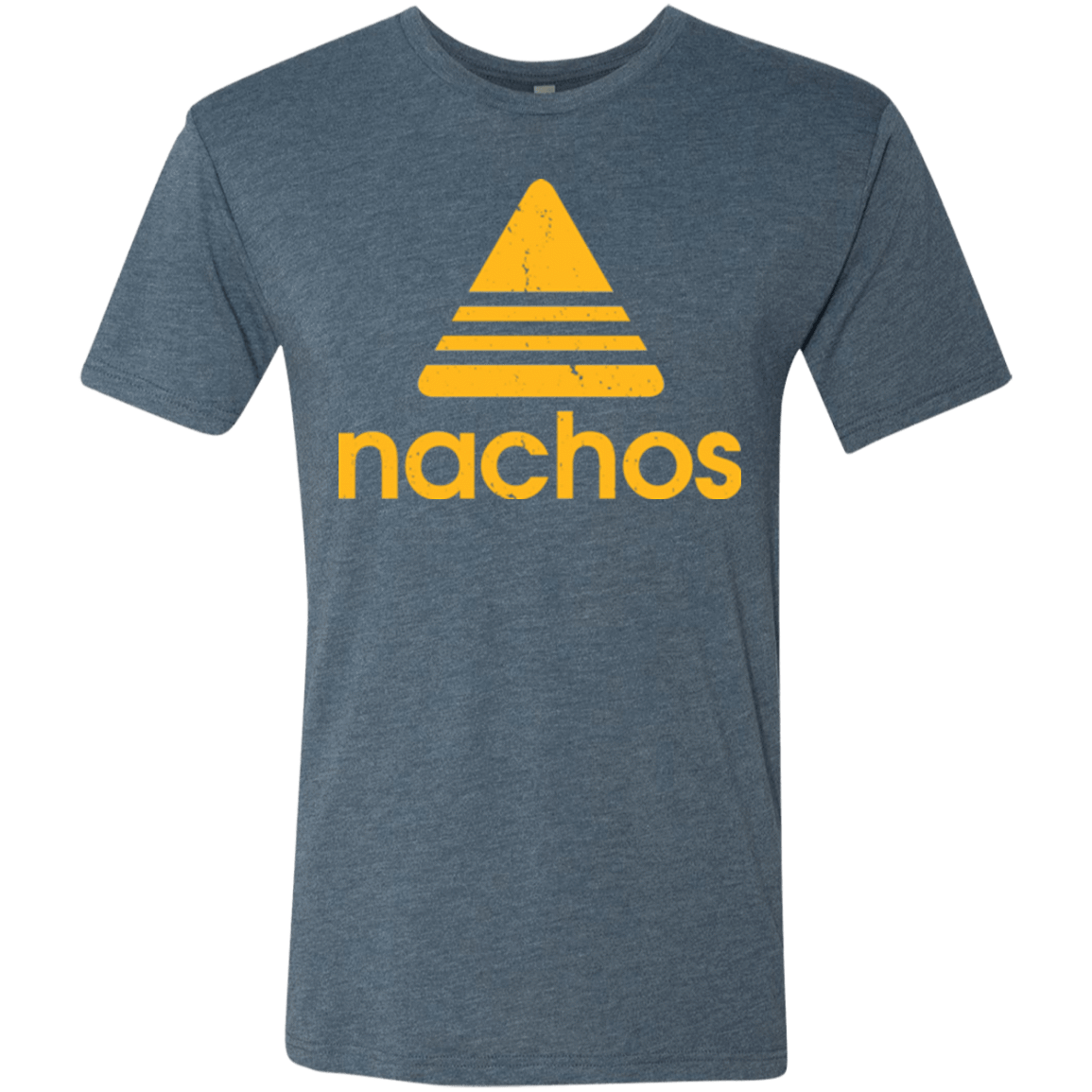 T-Shirts Indigo / Small Nachos Men's Triblend T-Shirt