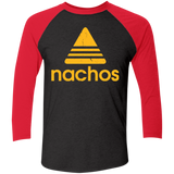 T-Shirts Vintage Black/Vintage Red / X-Small Nachos Triblend 3/4 Sleeve