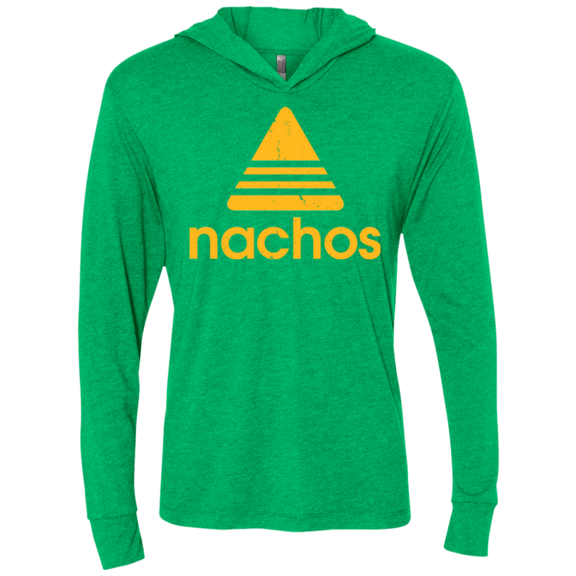 T-Shirts Nachos Triblend Long Sleeve Hoodie Tee