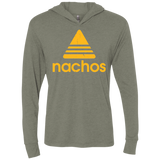 T-Shirts Nachos Triblend Long Sleeve Hoodie Tee