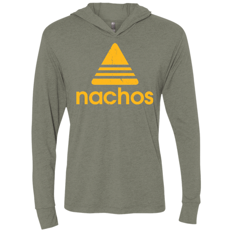 T-Shirts Nachos Triblend Long Sleeve Hoodie Tee