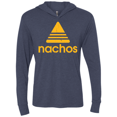 T-Shirts Vintage Navy / X-Small Nachos Triblend Long Sleeve Hoodie Tee