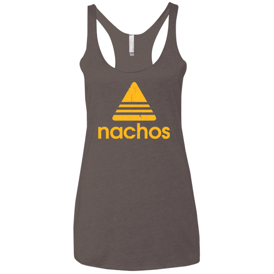 T-Shirts Macchiato / X-Small Nachos Women's Triblend Racerback Tank